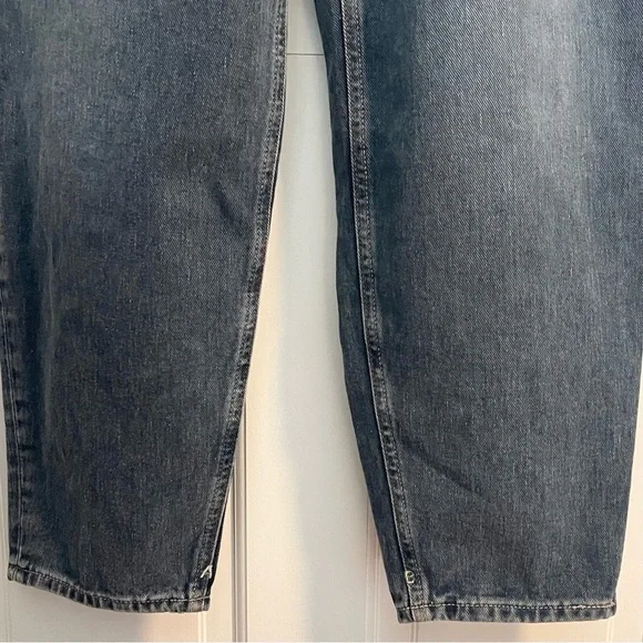 Scotch and Soda The Tide Workwear Balloon Jeans 25 Barrel Leg Dark Wash Baggy - Picture 5 of 13